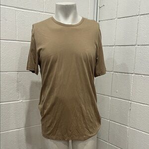 James Perse Light Brown Short Sleeve Tee